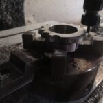 Koła zębate wykonane na frezarce CNC